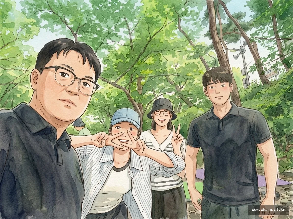 아산 강당골 계곡에서 보낸 시원한 하루